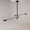 Plafon aluminiowy czarny MOD070CL-L15B3K1 z serii Fad - Lampy Maytoni