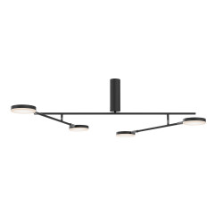 Plafon aluminiowy czarny MOD070CL-L30B3K z serii Fad - Lampy Maytoni