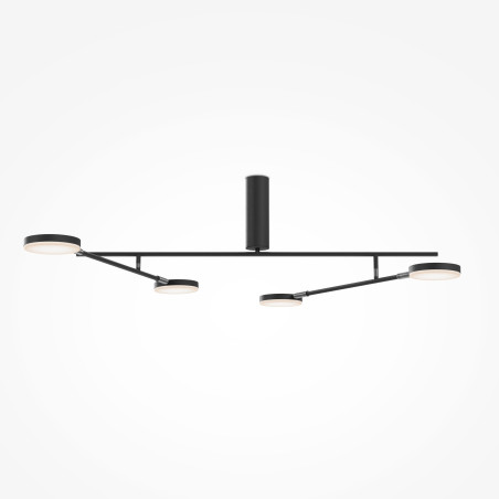 Plafon aluminiowy czarny MOD070CL-L30B3K z serii Fad - Lampy Maytoni