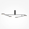 Plafon aluminiowy czarny MOD070CL-L30B3K z serii Fad - Lampy Maytoni