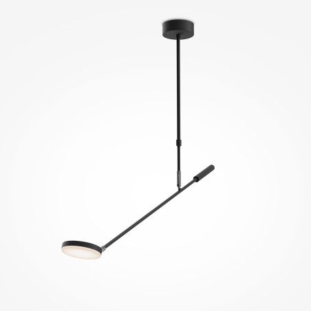 Plafon aluminiowy czarny MOD070CL-L8B3K z serii Fad - Lampy Maytoni