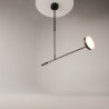 Plafon aluminiowy czarny MOD070CL-L8B3K z serii Fad - Lampy Maytoni