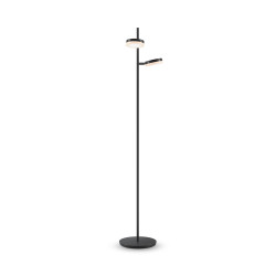 Lampa podłogowa aluminiowa czarna MOD070FL-L12B3K z serii Fad - Lampy Maytoni