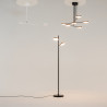 Lampa podłogowa aluminiowa czarna MOD070FL-L12B3K z serii Fad - Lampy Maytoni