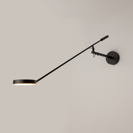 Kinkiet aluminiowy czarny MOD070WL-L6B3K z serii Fad - Lampy Maytoni