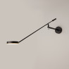 Kinkiet aluminiowy czarny MOD070WL-L6B3K z serii Fad - Lampy Maytoni