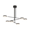 Lampa wisząca aluminiowa czarna MOD070PL-L38B3K z serii Fad - Lampy Maytoni