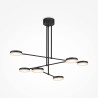 Lampa wisząca aluminiowa czarna MOD070PL-L38B3K z serii Fad - Lampy Maytoni