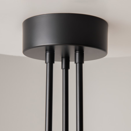 Lampa wisząca aluminiowa czarna MOD070PL-L38B3K z serii Fad - Lampy Maytoni