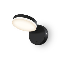 Kinkiet aluminiowy czarny MOD070WL-L8B3K z serii Fad - Lampy Maytoni