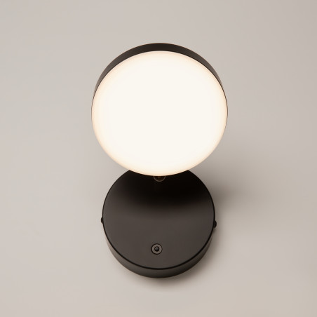 Kinkiet aluminiowy czarny MOD070WL-L8B3K z serii Fad - Lampy Maytoni