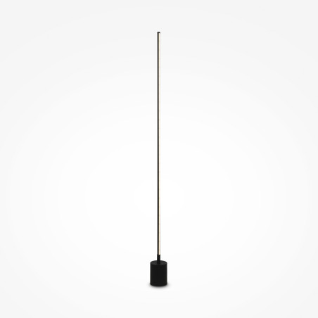 Lampa podłogowa silikonowa czarna MOD147FL-L20BK1 z serii Flow - Lampy Maytoni