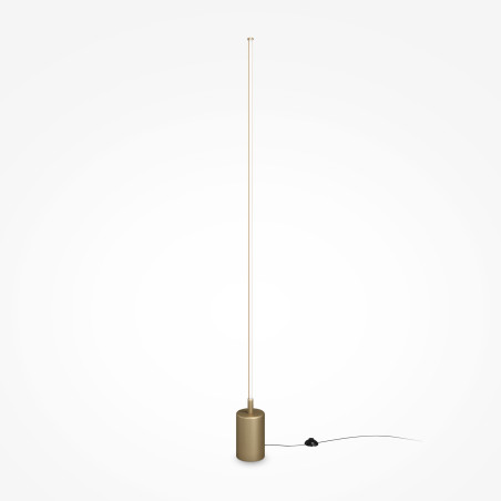 Lampa podłogowa silikonowa mosiężna MOD147FL-L20BSK1 z serii Flow - Lampy Maytoni