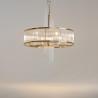 Lampa wisząca szklana złota 6-punktowa MOD174PL-06G z serii Frame - Lampy Maytoni