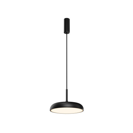 Lampa wisząca metalowa czarna MOD189PL-L12B3K1 z serii Gerhard - Lampy Maytoni