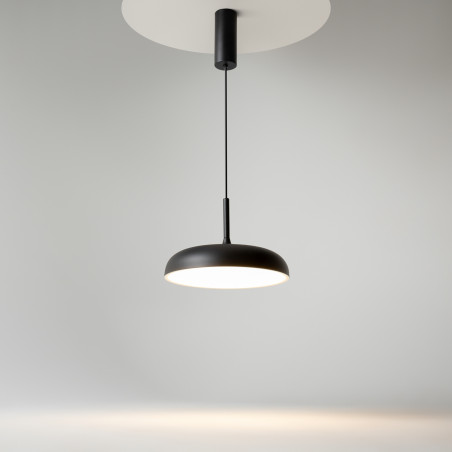 Lampa wisząca metalowa czarna MOD189PL-L12B3K1 z serii Gerhard - Lampy Maytoni