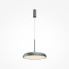 Lampa wisząca metalowa szara MOD189PL-L18GR3K1 z serii Gerhard - Lampy Maytoni