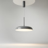 Lampa wisząca metalowa szara MOD189PL-L18GR3K1 z serii Gerhard - Lampy Maytoni
