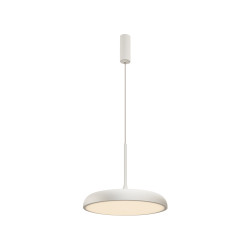 Lampa wisząca metalowa biała MOD189PL-L18W3K1 z serii Gerhard - Lampy Maytoni