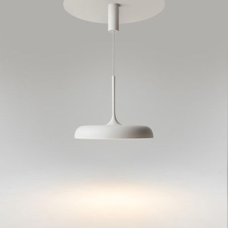 Lampa wisząca metalowa biała MOD189PL-L18W3K1 z serii Gerhard - Lampy Maytoni