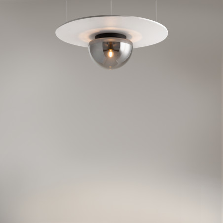 Plafon szklany czarny MOD270CL-01B z serii Glassy - Lampy Maytoni