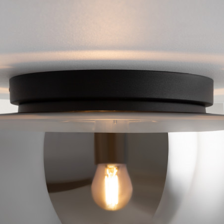 Plafon szklany czarny MOD270CL-01B z serii Glassy - Lampy Maytoni