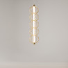 Lampa wisząca metalowa złota MOD216PL-L10G3K z serii Golden Cage - Lampy Maytoni