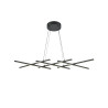 Lampa wisząca silikonowa czarna MOD244PL-L50BK z serii Halo - Lampy Maytoni