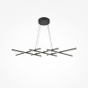 Lampa wisząca silikonowa czarna MOD244PL-L50BK z serii Halo - Lampy Maytoni