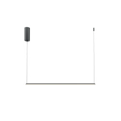 Lampa wisząca silikonowa czarna MOD246PL-L16BK z serii Halo - Lampy Maytoni