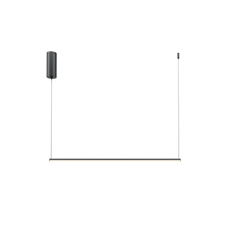 Lampa wisząca silikonowa czarna MOD246PL-L16BK z serii Halo - Lampy Maytoni