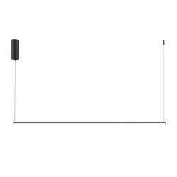 Lampa wisząca silikonowa czarna MOD246PL-L24BK z serii Halo - Lampy Maytoni