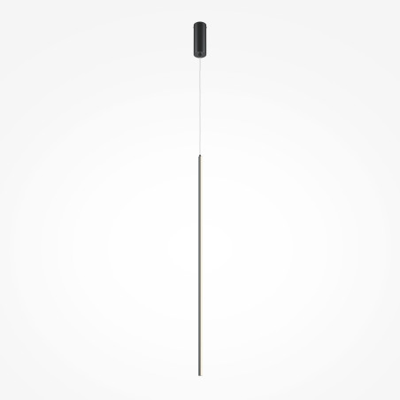 Lampa wisząca silikonowa czarna MOD246PL-L24BK1 z serii Halo - Lampy Maytoni