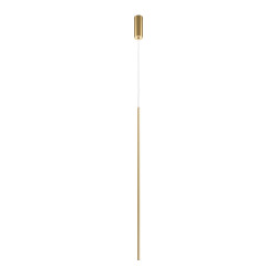 Lampa wisząca silikonowa mosiężna MOD246PL-L24BSK1 z serii Halo - Lampy Maytoni