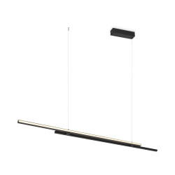 Lampa wisząca silikonowa czarna MOD005PL-L48BK z serii Halo - Lampy Maytoni