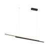 Lampa wisząca silikonowa czarna MOD005PL-L48BK z serii Halo - Lampy Maytoni
