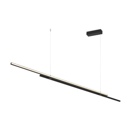 Lampa wisząca silikonowa czarna MOD005PL-L48BK z serii Halo - Lampy Maytoni