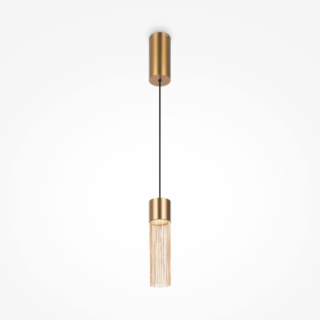 Lampa wisząca metalowa złota MOD190PL-L5G3K z serii Imaginary - Lampy Maytoni