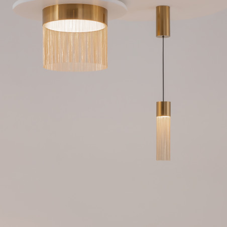 Lampa wisząca metalowa złota MOD190PL-L5G3K z serii Imaginary - Lampy Maytoni