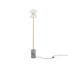 Lampa podłogowa szklana złota MOD178FL-L11G3K z serii Kyoto - Lampy Maytoni