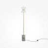 Lampa podłogowa szklana złota MOD178FL-L11G3K z serii Kyoto - Lampy Maytoni