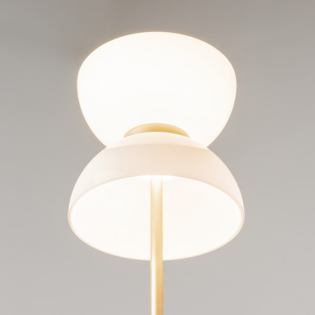 Lampa podłogowa szklana złota MOD178FL-L11G3K z serii Kyoto - Lampy Maytoni