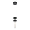 Lampa wisząca szklana czarna MOD178PL-01B z serii Kyoto - Lampy Maytoni