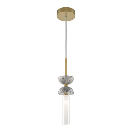 Lampa wisząca szklana złota MOD178PL-01GR z serii Kyoto - Lampy Maytoni