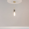 Lampa wisząca szklana złota MOD178PL-01GR z serii Kyoto - Lampy Maytoni