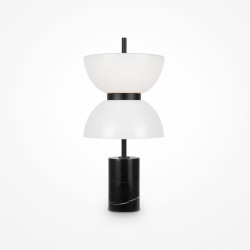 Lampa stołowa szklana czarna MOD178TL-L11B3K z serii Kyoto - Lampy Maytoni