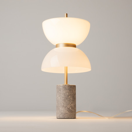 Lampa stołowa szklana złota MOD178TL-L11GR3K z serii Kyoto - Lampy Maytoni