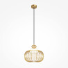 Lampa wisząca szklana mosiężna MOD376PL-01G z serii Levitation - Lampy Maytoni