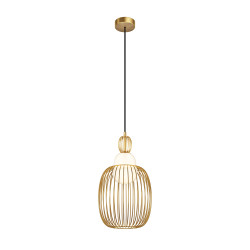 Lampa wisząca szklana mosiężna MOD376PL-01G1 z serii Levitation - Lampy Maytoni