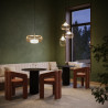 Lampa wisząca szklana mosiężna MOD376PL-01G1 z serii Levitation - Lampy Maytoni